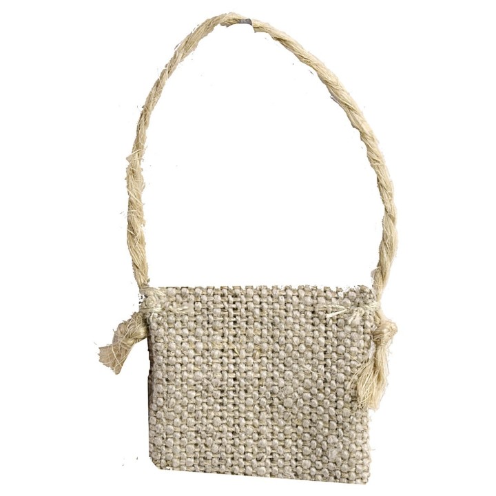 Borsa in stoffa cm 3,5x3 h.
