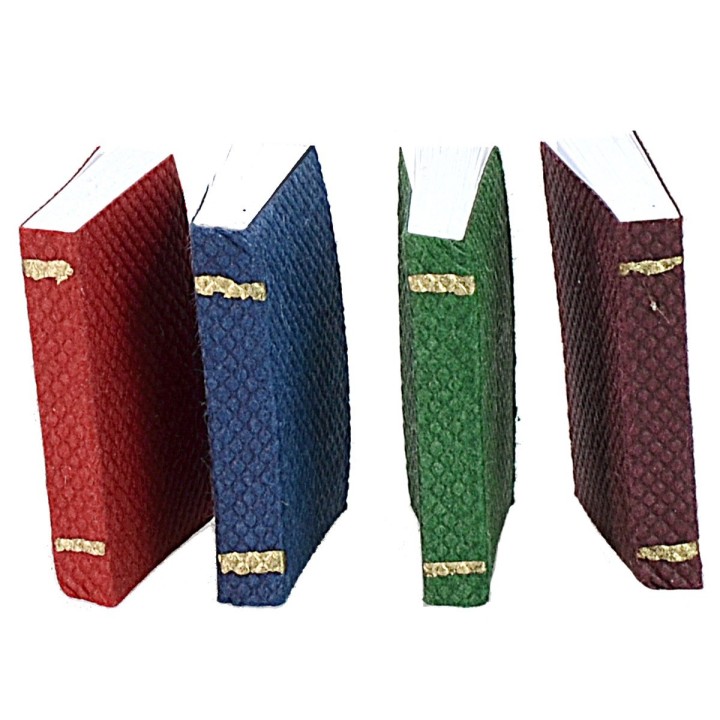 Set of 4 books cm 1,5x0,3x2,2 h