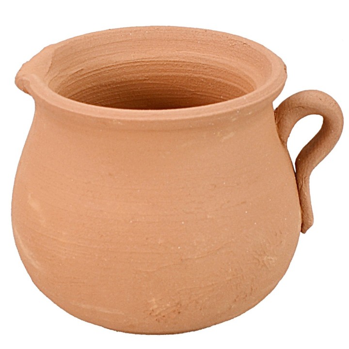 Jarra de terracota h 3 cm