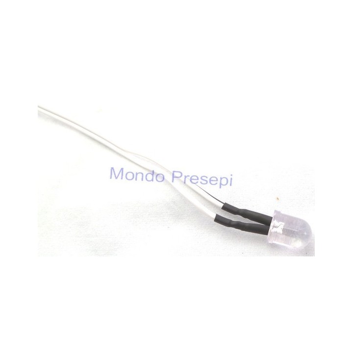 Led 12v. 10mm with color cable: