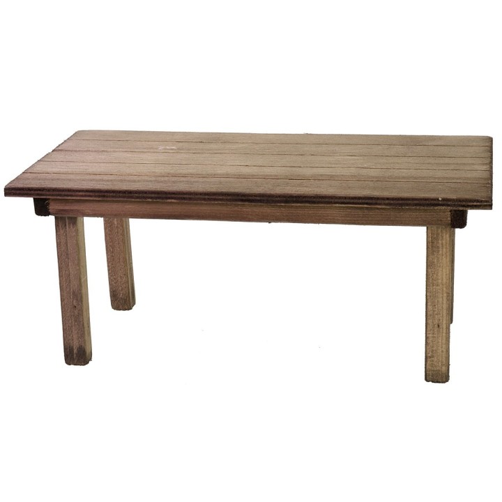 Tavolo in legno per statue cm 30 h