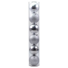 Sep 6 silver balls ø 10 cm per Christmas tree