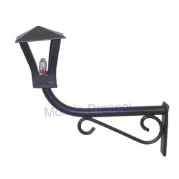 Lampione a muro piccola con microlampada 12V. 