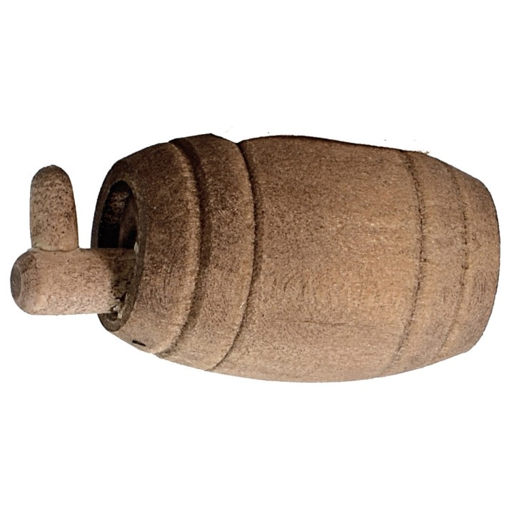 Barril de madera con grifo cm 4,1X2 ø