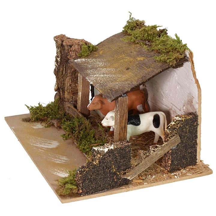 Enclosure with cows and towards sound 20x14x10, 5 h cm