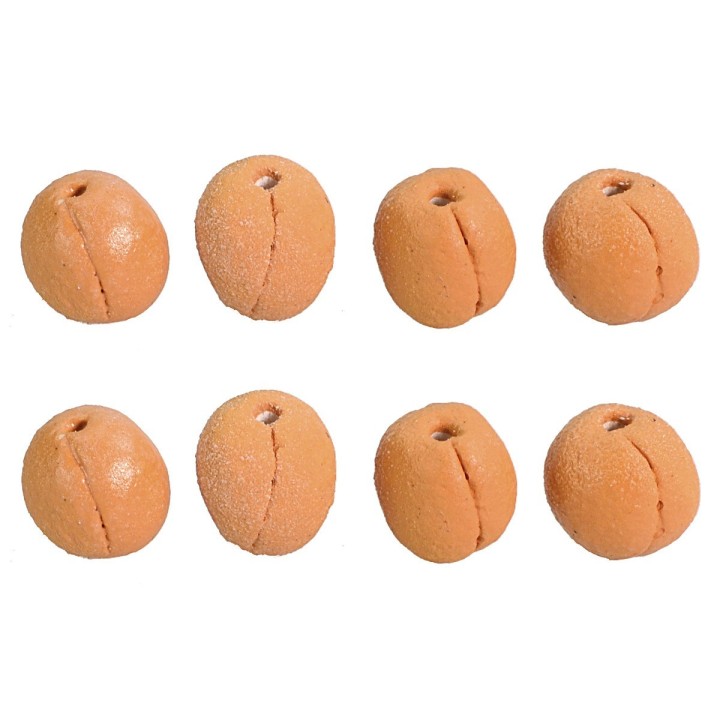 Conjunto de 8 albaricoques 6 mm