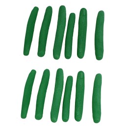 Set 12 zucchine cm 2,5