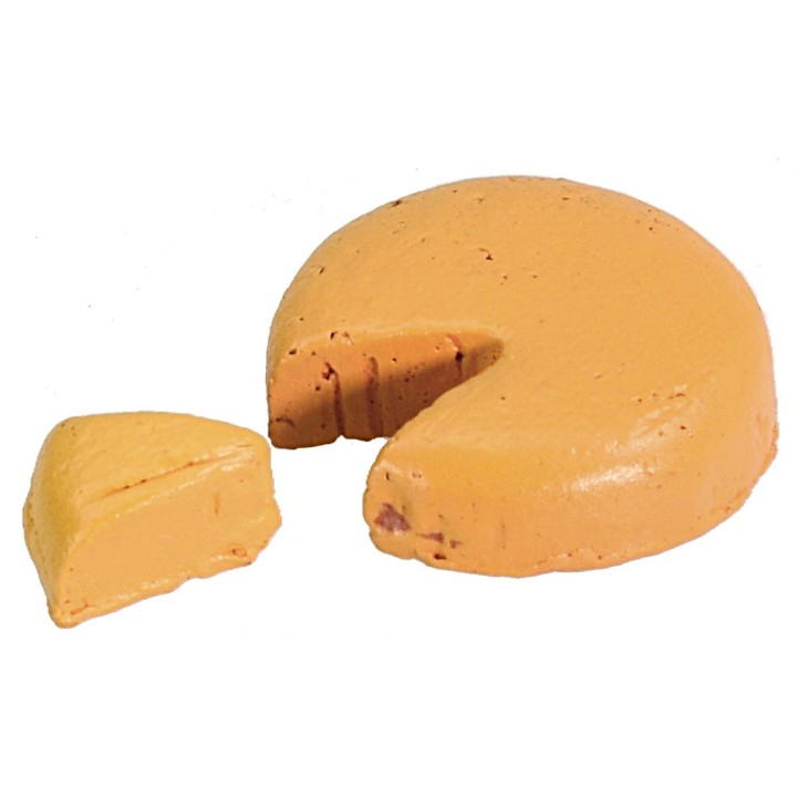 Formaggio con fetta ø 2 cm