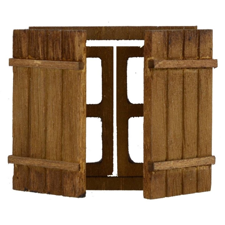 Ventana completa modular de 6x6 cm
