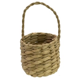 Cesto con manico in vimini ø 3,5 cm x 6,5 h
