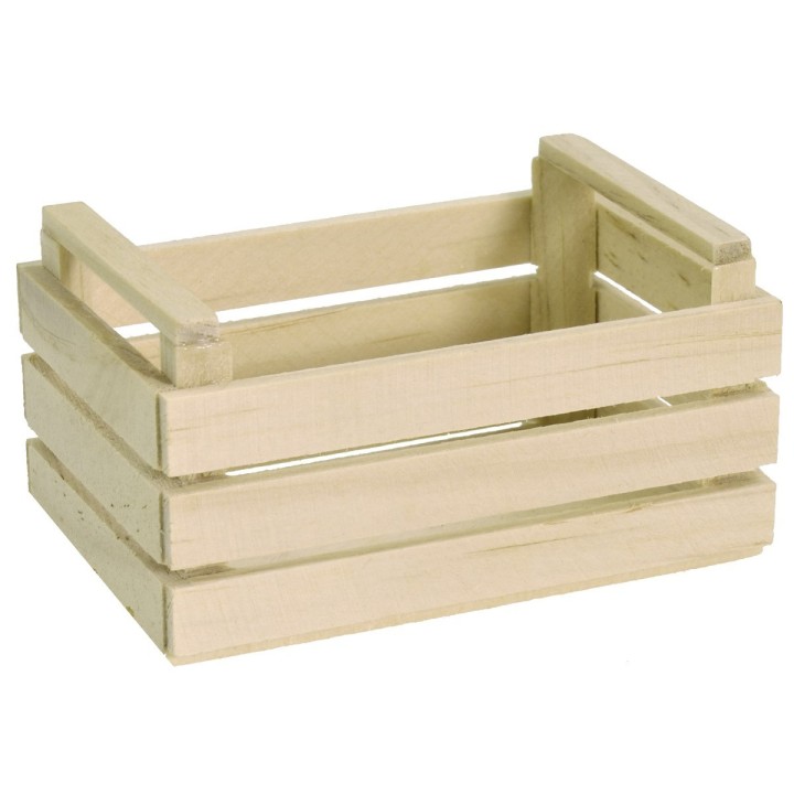 Cassetta in legno cm 7,5x5x4 h