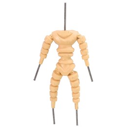 Manichino per statue cm 12-15 h