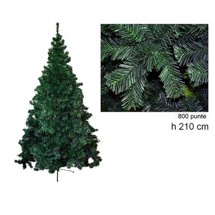 Albero di Natale pino della Norvegia 180 cm rami 800