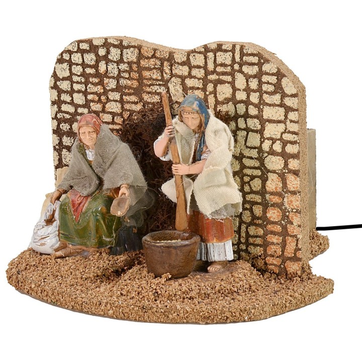 Donne al pestello con doppio movimento serie 10 cm Landi