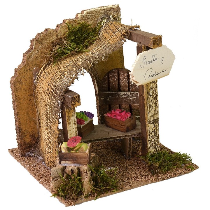 Bodega del frutero cm 15,5x15,5x15,5 h para belén