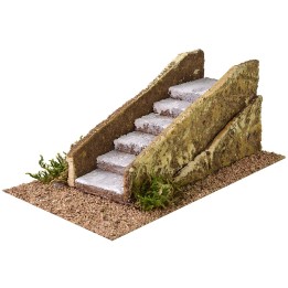 Scala dritta per presepe cm 12,5x21,5x8,5 h