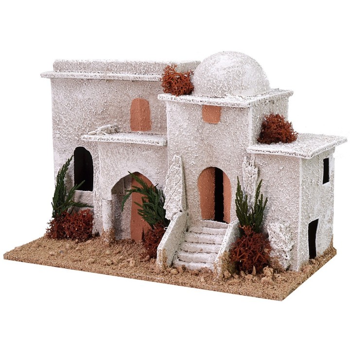 Arab houses with steps and arch cm 25x12x17 h