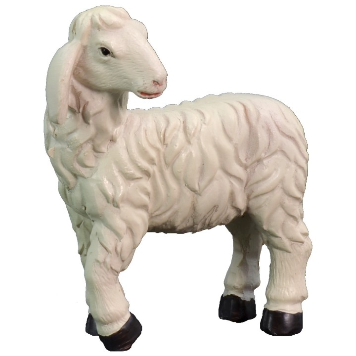 Set 5 pecore in resina per statue da 11-13 cm