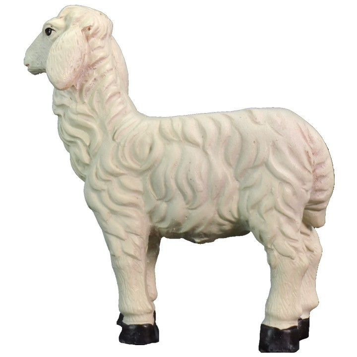 Set 5 pecore in resina per statue da 11-13 cm