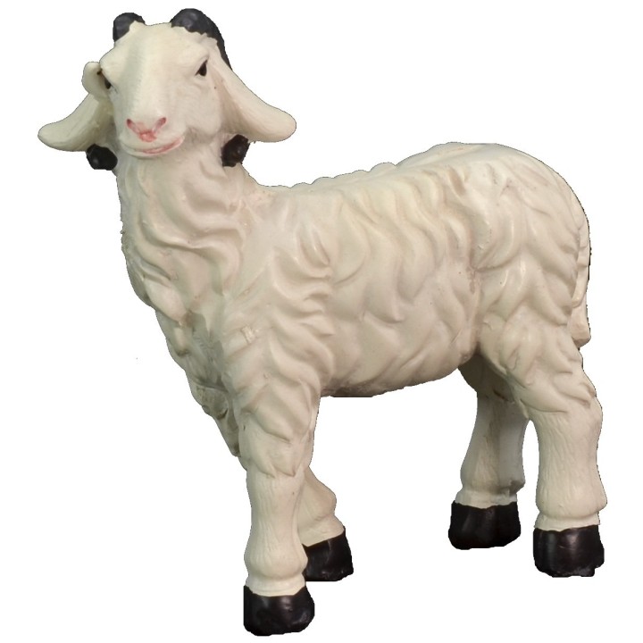 Set 5 pecore in resina per statue da 15 cm