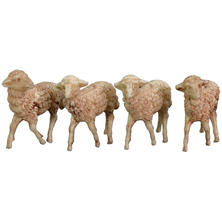 Set 12 pecore assortite per statue da 8-10 cm