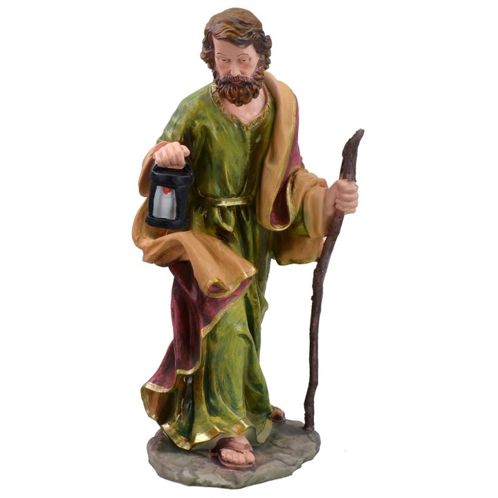 Natividad 5 figuras en resina 50 cm