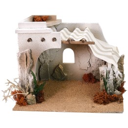 Cabaña árabe cm 30,5x25x23 h