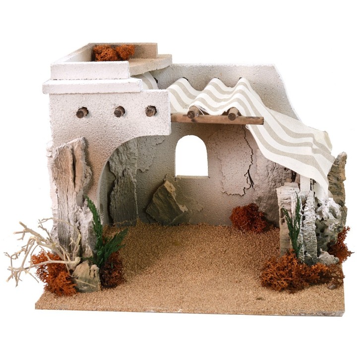 Cabaña árabe cm 30,5x25x23 h