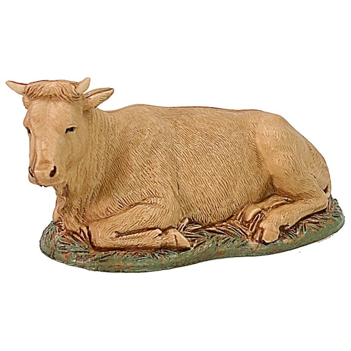 Bue sdraiato Landi Moranduzzo per statue da 10 cm