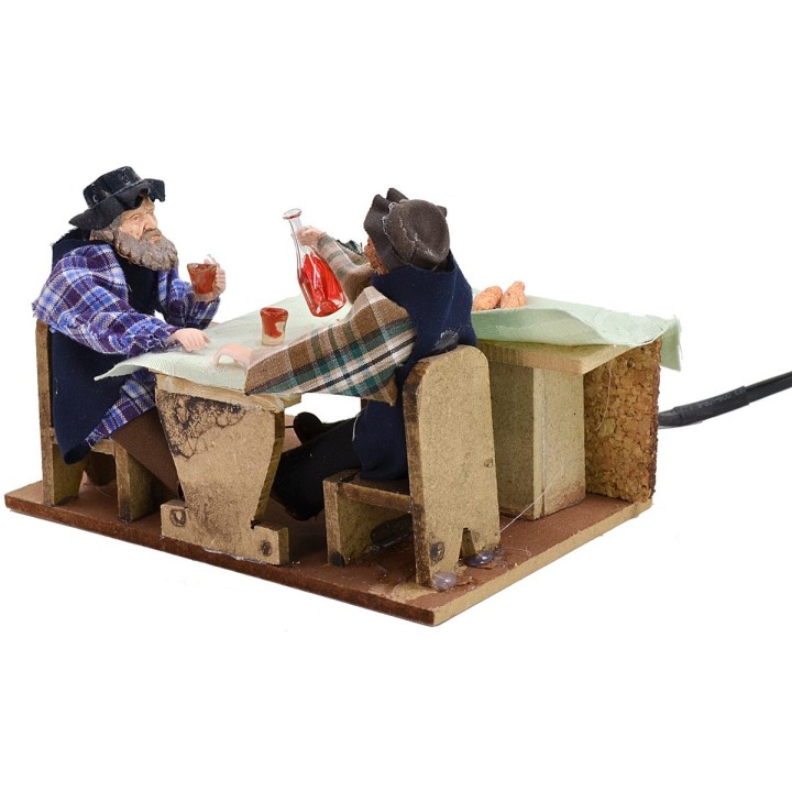 Due beoni al tavolo serie 12 cm doppio movimento