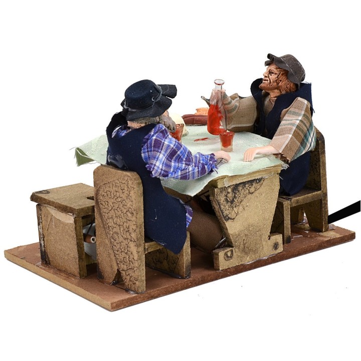 Due beoni al tavolo serie 12 cm doppio movimento
