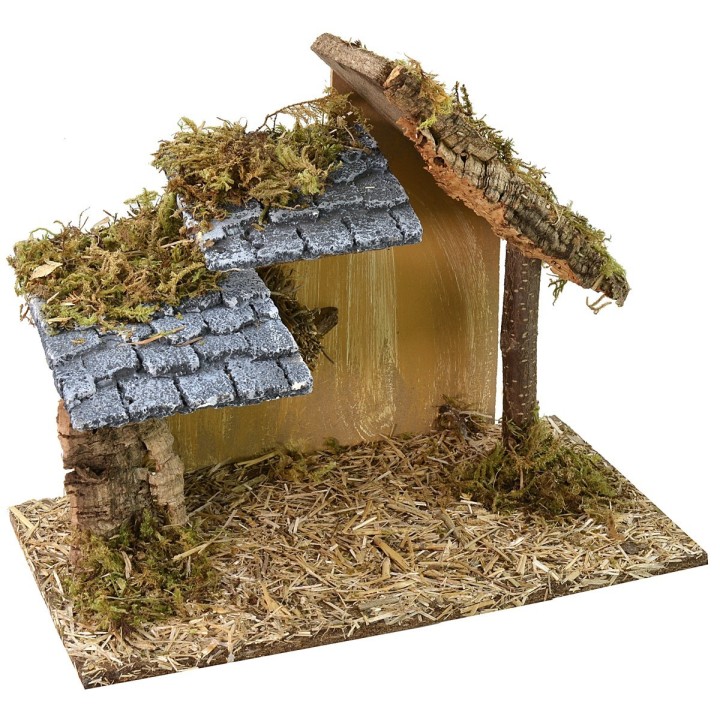 Capanna con soppalco cm 32x17x24,6 h