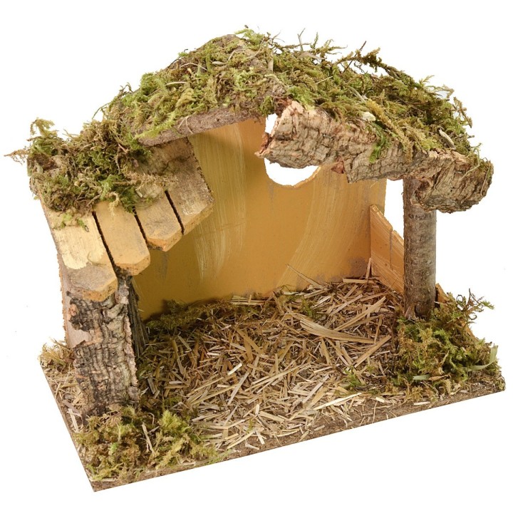 Capanna con finestra cm 23,5x12x19 h