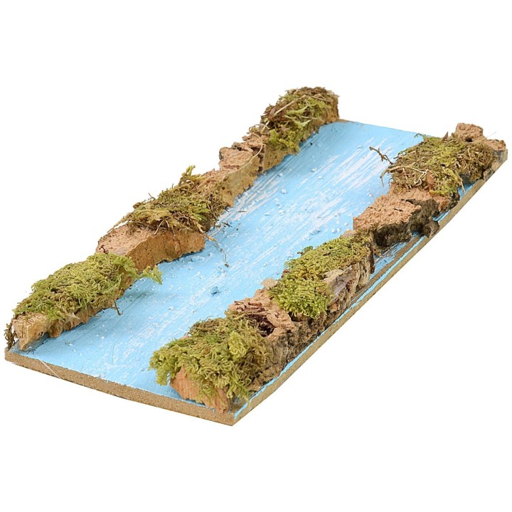 Río recto modular cm 16x7,5x1,5 h