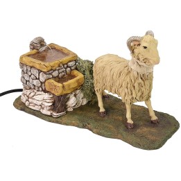 Montone in movimento per statue da 30 cm