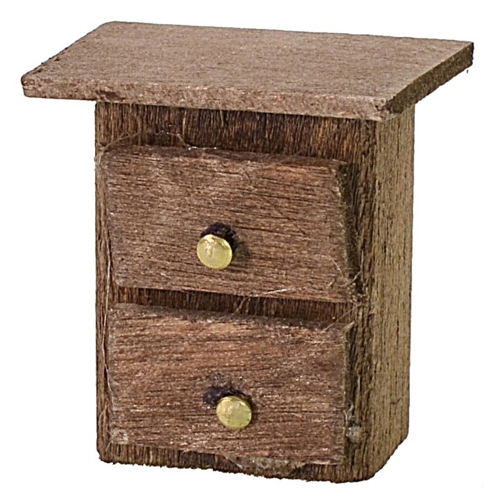 Wooden nightstand cm 2,6x1,5x2,9 h