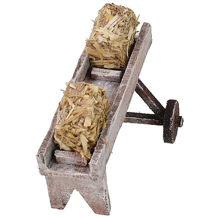 Monta fieno cm 10,5x6,3x8 h per Presepe