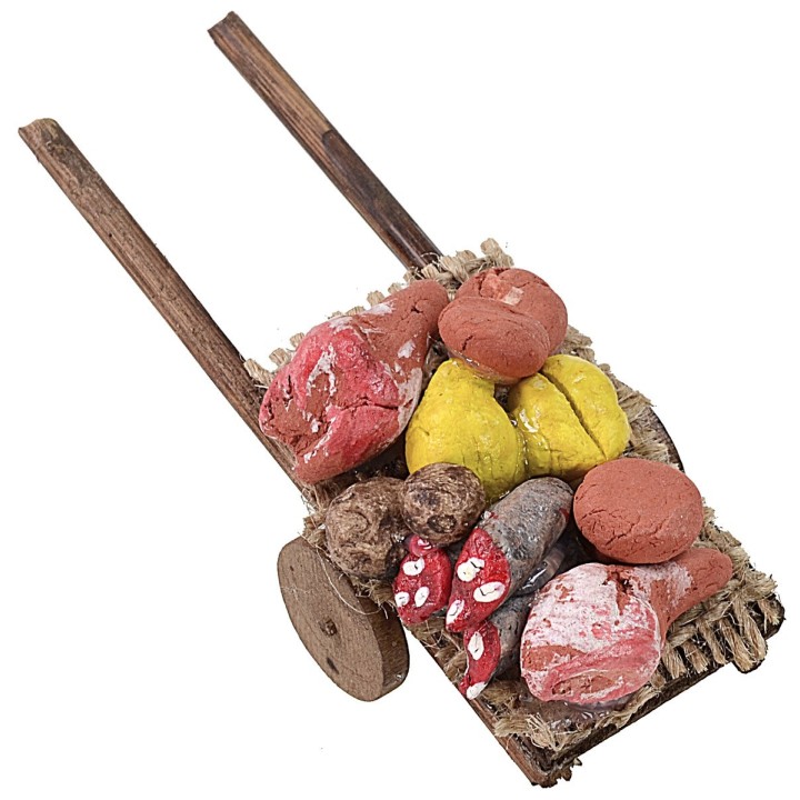 Salami and cheese cart cm 9,3x3,7x3,5 h