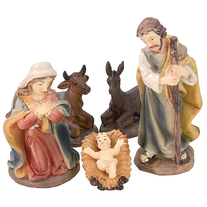 Conjunto de Natividad 11 figuras de 7 cm para Belén