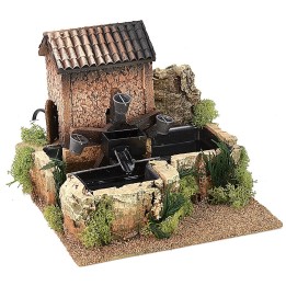 Noria in movimento per presepe cm 22x20x18,5 h