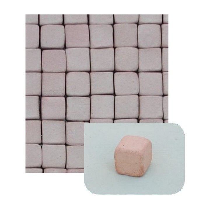 Sanpietrini B. in terracotta 8x8 mm available in: