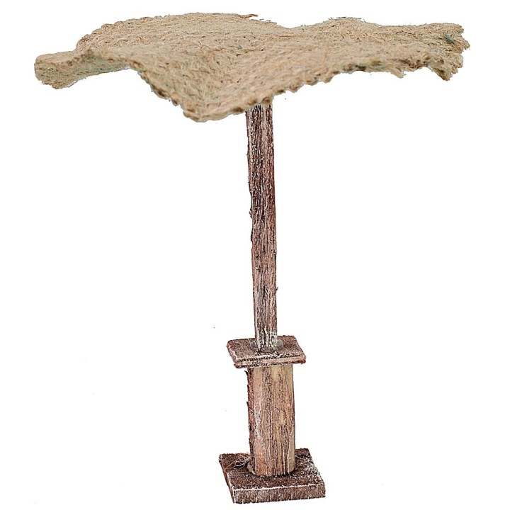 Jute parasol cm 11x11x12 h for Nativity scene