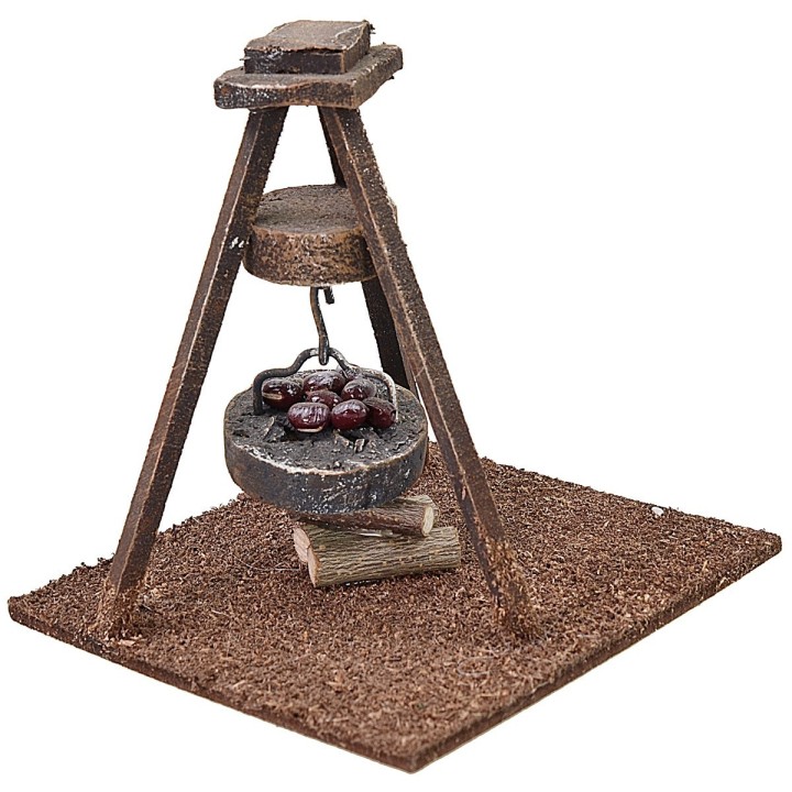 Refugio para castañas de 8,5x8,5x8,5 cm h