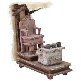 Shoe shine shop cm 8x13x15 h for Nativity scene
