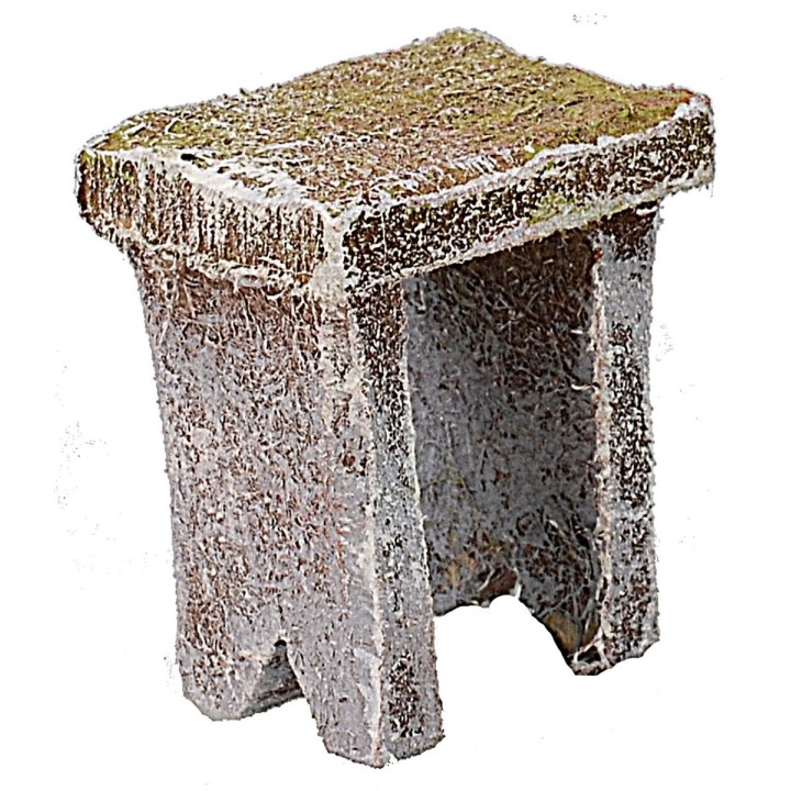 Taburete de madera cm 2,5x2x3 h
