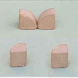 Merlones de terracota mm 7x7x7 bolsa de 60 piezas