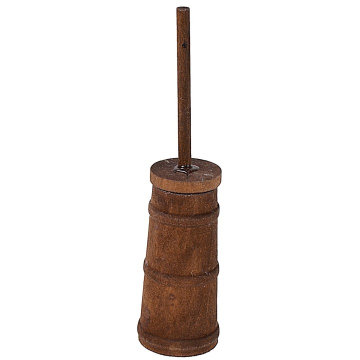 Ancient butter churn for statues 8-10 cm