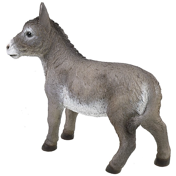 Burro de resina de 32x11x29 cm h