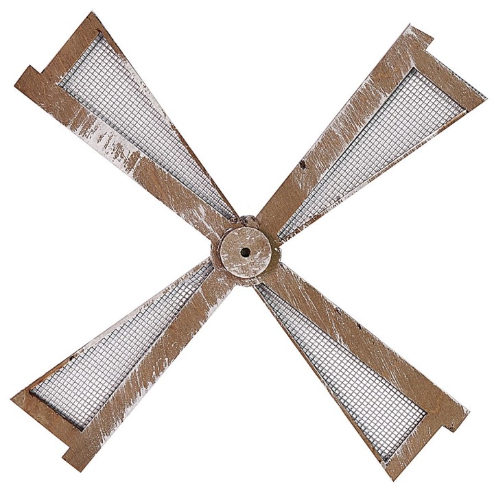 Pala para molino de viento mediterráneo de madera ø cm 20