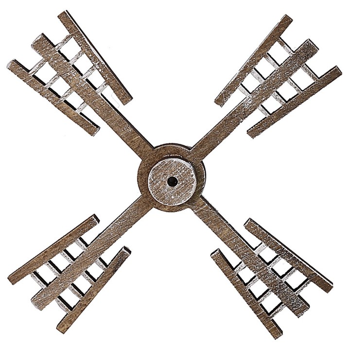 Aspa para molino de viento de madera ø 14 cm